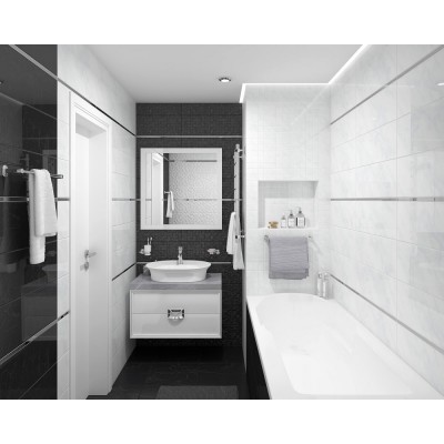 Мозаика MM60075 Royal Декор мозаичный кофейный светлый 20х60