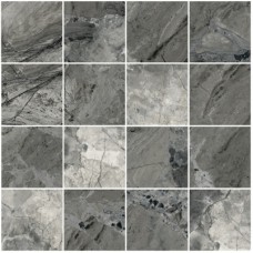 Мозаика K9513728LPR1VTE0 MarbleSet Мозаика Иллюжн Темно-серый 7,5х7,5 7ЛПР R9 30х30