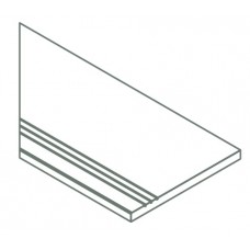 Керамогранит 620090001177 Avantgarde X2 Silver Bordo Grip SX 30x120