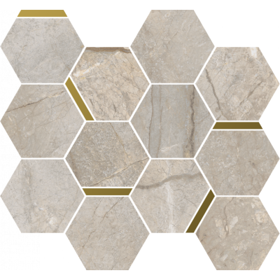 Мозаика 620110000224 Stellaris Elegant Silver Mosaico Chic Nat 28.3x32.8