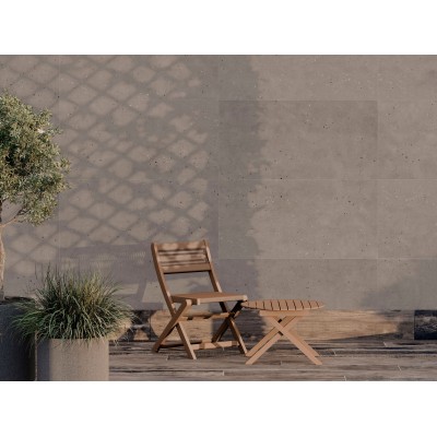 Керамогранит GT120605109MCR Gabbana Темно-серый карвинг 60x120