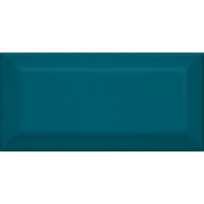 Плитка 16057 Клемансо бирюзовый грань 7.4*15