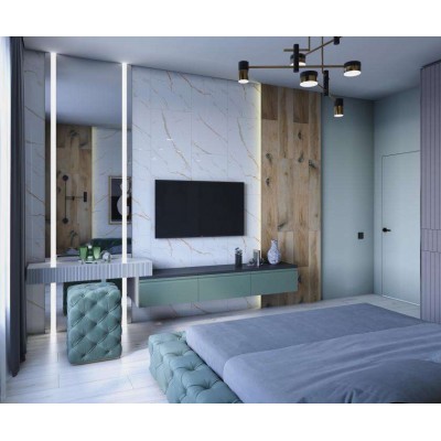 Керамогранит AB 1158G Bianco Dorado Gloss 1200x600