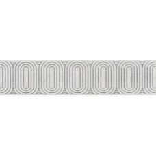 Плитка OP/A206/12136R Бордюр Безана серый светлый обрезной 25*5.5