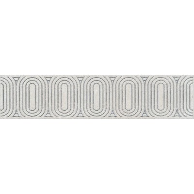 Плитка OP/A206/12136R Бордюр Безана серый светлый обрезной 25*5.5