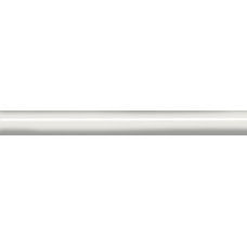 Плитка SPB008R Бордюр Гарса белый матовый обрезной 25х2,5