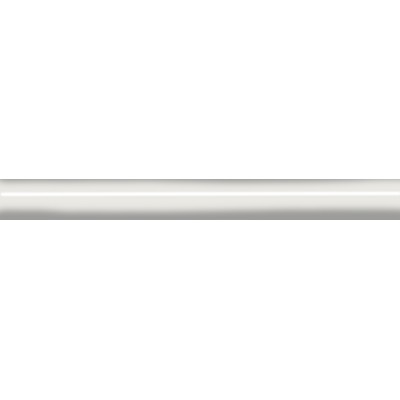 Плитка SPB008R Бордюр Гарса белый матовый обрезной 25х2,5