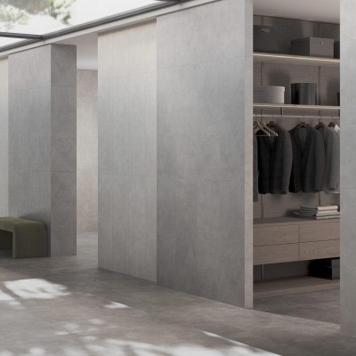 Плитка KM4012B0011R Арль серый матовый обрезной 40x120x1