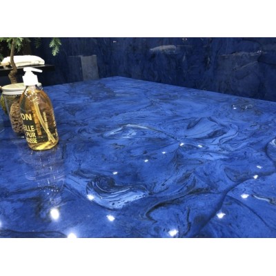 Керамогранит LAMFF00715_IT Fluido Solido Blu Lucidato 12+ 1620x3240