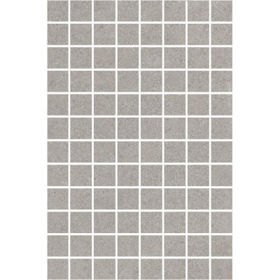 Плитка MM8343 Декор Матрикс мозаичный серый 20х30