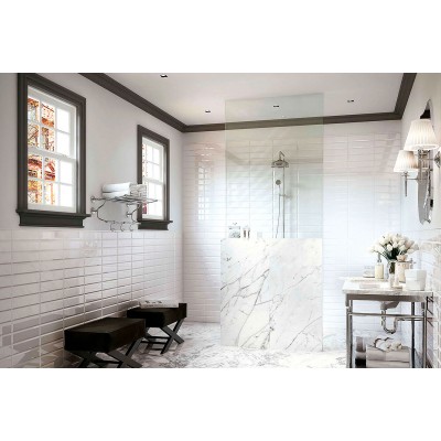 Плитка AZA2 Brick Carrara 8x31.5