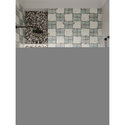 Мозаика Plum mix (стекло) 25*25 300*300