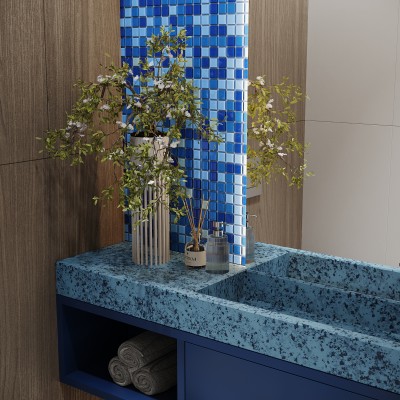 Керамогранит ARMANI Blue Sugar 60x60