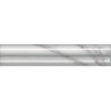 Плитка BLD029 Багет Фрагонар белый бордюр 15*3