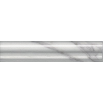 Плитка BLD029 Багет Фрагонар белый бордюр 15*3