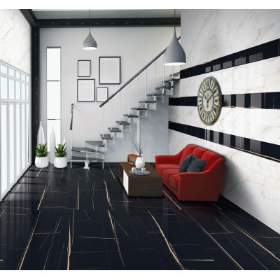 Керамогранит N40012 Calacatta Green (Book) Polished 60x120