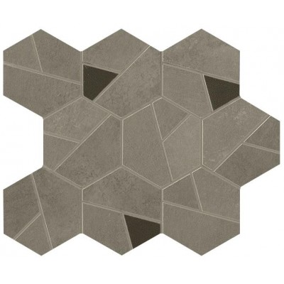 Мозаика A0QP Boost Pro Taupe Mosaico Hex Coffee 25x28,5