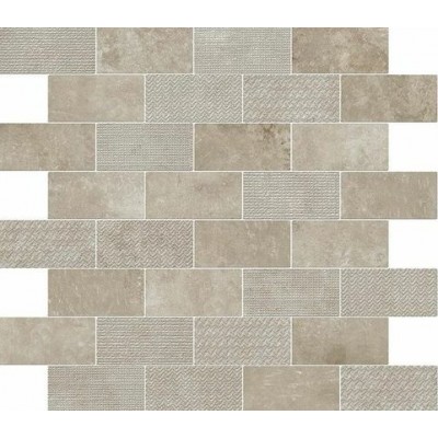 Мозаика 9AKC Aix Cendre Minibrick Tumbled 30,5x30,5