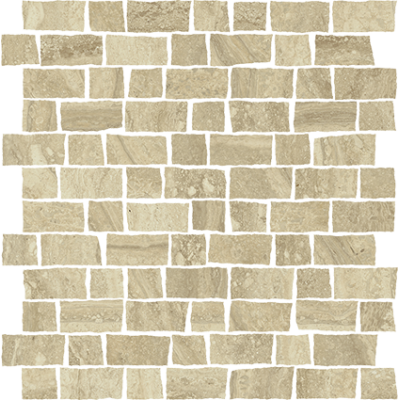 Мозаика 620110000145 Шарм Эдванс Травертино Мозаика Роу Пат. 30x30