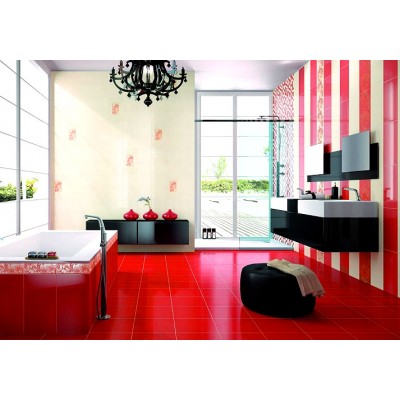 Плитка 1609-0005 Панно Азур Крем синее 50x90