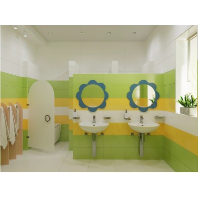 Плитка Палитра Серый SM 20,1x50,5