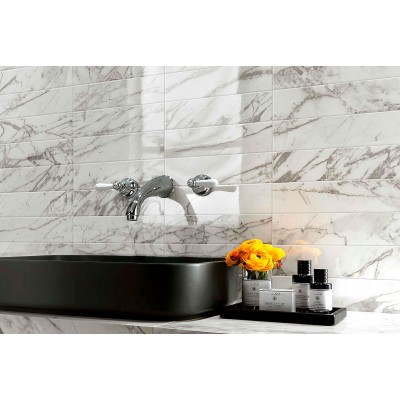 Плитка AZA2 Brick Carrara 8x31.5