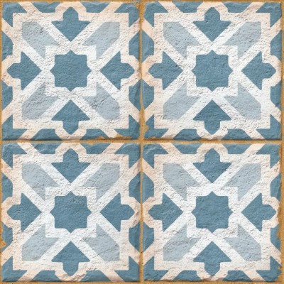 Керамогранит ENPTR6007MT2020 Morocco Azure Matt 200х200х8