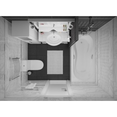 Плитка 34021 Olimpus белый 25х50