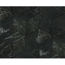Мозаика ADVP Marvel Noir St.Laurent Mos. Esagono Lapp 30х35