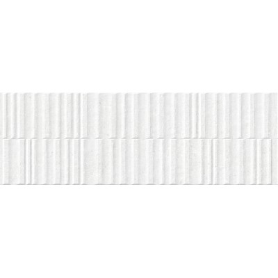 Плитка 40270 Manhattan White Wavy SP/33,3x100x0,98/R