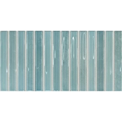 Плитка 133474 Flash Bars Light Blue 12,5x25