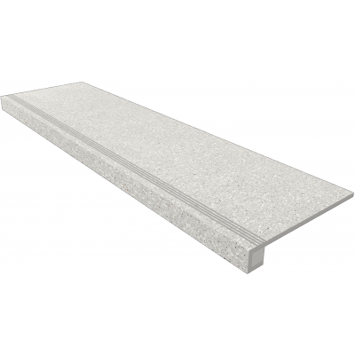 Ступени Комплект Ступень CM01 Cosmos 33x120 неполированная прямоугольный бортик + Подступенок 145x120