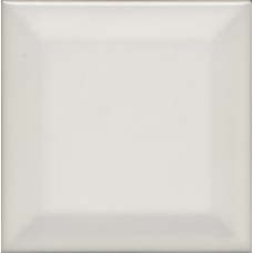 Плитка TOC002 Декор Фурнаш грань белый глянцевый 9,8х9,8