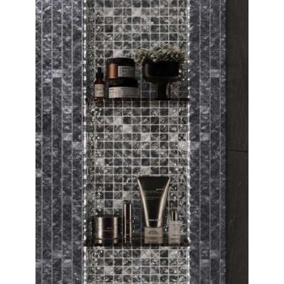 Мозаика Simple Blue (стекло) 4*20*20 327*327