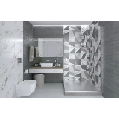 Плитка 34079 Savage коричневый узор 25х50