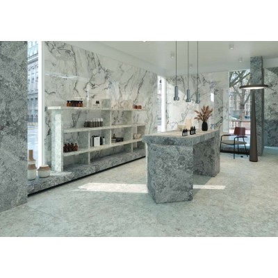 Керамогранит 610130007537 F.d.M.Quark Oyster White Battiscopa Cer 7,2x60