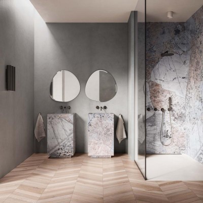 Керамогранит PF60017241 Supreme Hedonism Silver Roots Lux 3D R 60x120