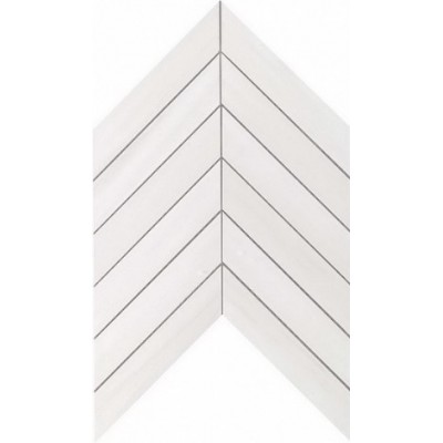Плитка 9SCD Marvel Bianco Dolomite Chevron Wall 30.5x25