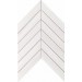 Плитка 9SCD Marvel Bianco Dolomite Chevron Wall 30.5x25