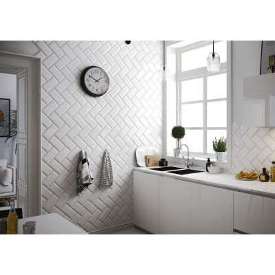 Плитка 12738 Metro White 7.5x15