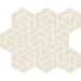 Мозаика 620110000153 Metropolis Royal Ivory Mosaico Icon 28.6x34.7