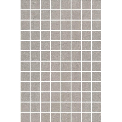 Плитка MM8343 Декор Матрикс мозаичный серый 20х30