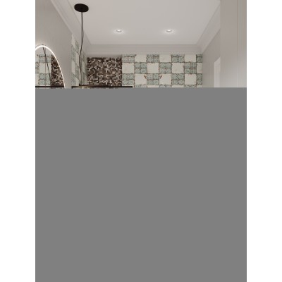 Мозаика Simple Blue (стекло) 4*20*20 327*327