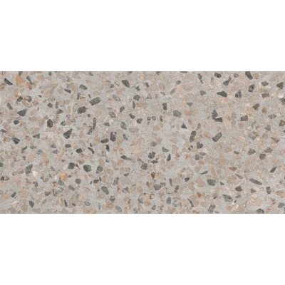 Керамогранит K949776LPR01VTE0 Terrazzo-X Темный Лаппато Ректификат 30х60