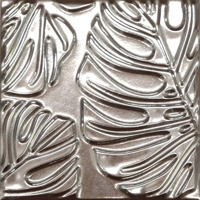 Плитка KMD2SFC003BN Декор Агдаль 2 металл глянцевый структура 15x15x0,9