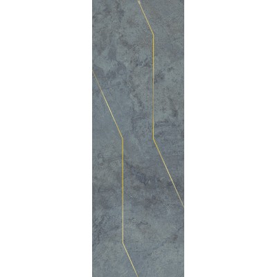 Плитка OS/D214/13117TR Декор Эвора синий светлый глянцевый обрезной 30x89,5x0,9