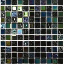 Мозаика Bondi black 25*25*4 300*300