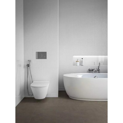 Плитка 60167 Бьянка белый матовый мозаика 20x60x0.9