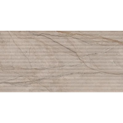 Плитка KM6012B0240R Ифран бежевый светлый глянцевый структура обрезной 60x119,5x1