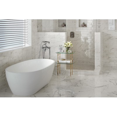 Плитка AZA2 Brick Carrara 8x31.5